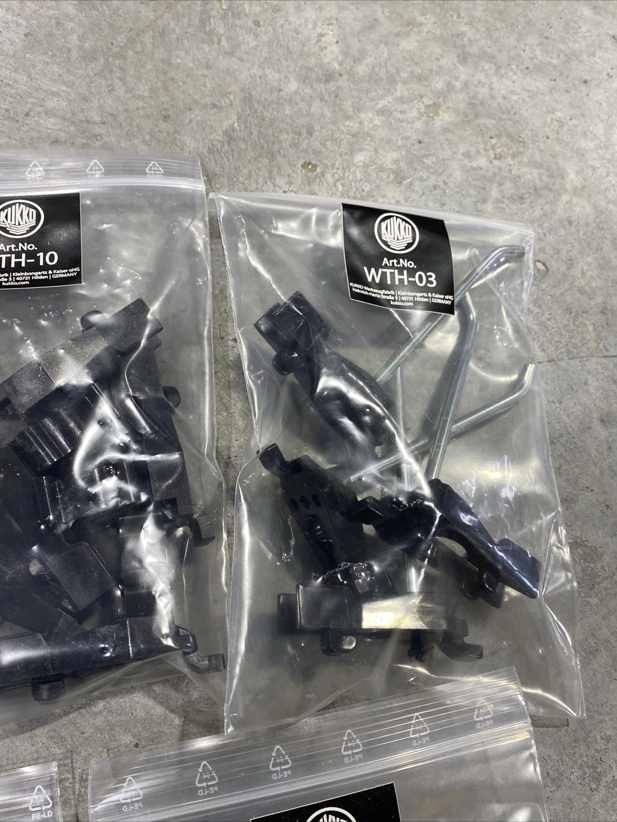 KUKKO Tool Hook Holder / Brackets New Set