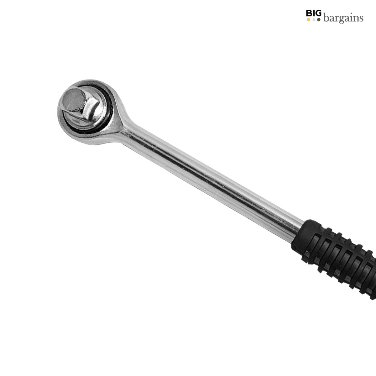2PC SUPER HEAVY DUTY QUICK RELEASE RATCHET HANDLE SET 3/8″ 1/2″ DR CARBON STEEL