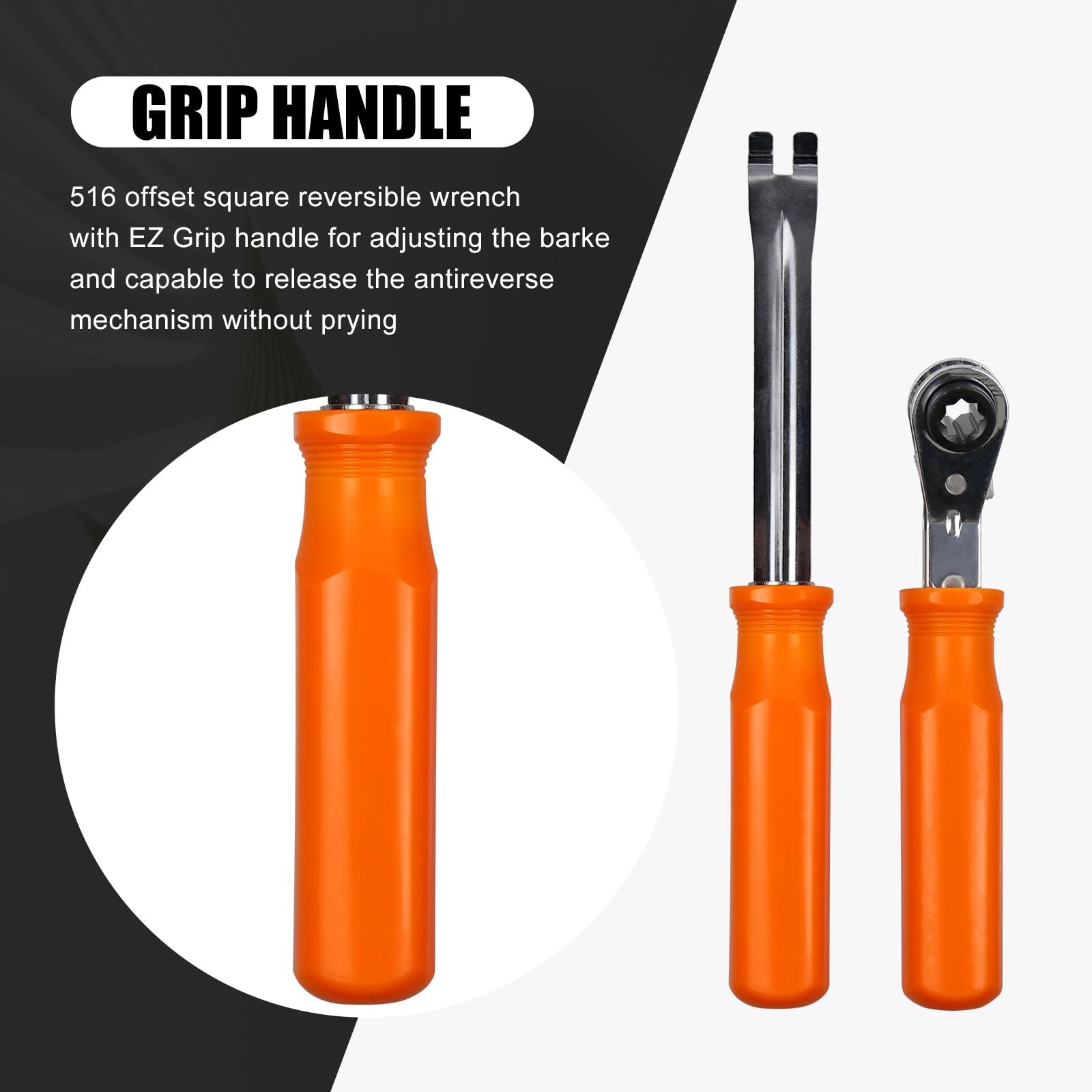 2-Piece Automatic Slack Adjuster Release Tool Set for Air Brake System Adjust…