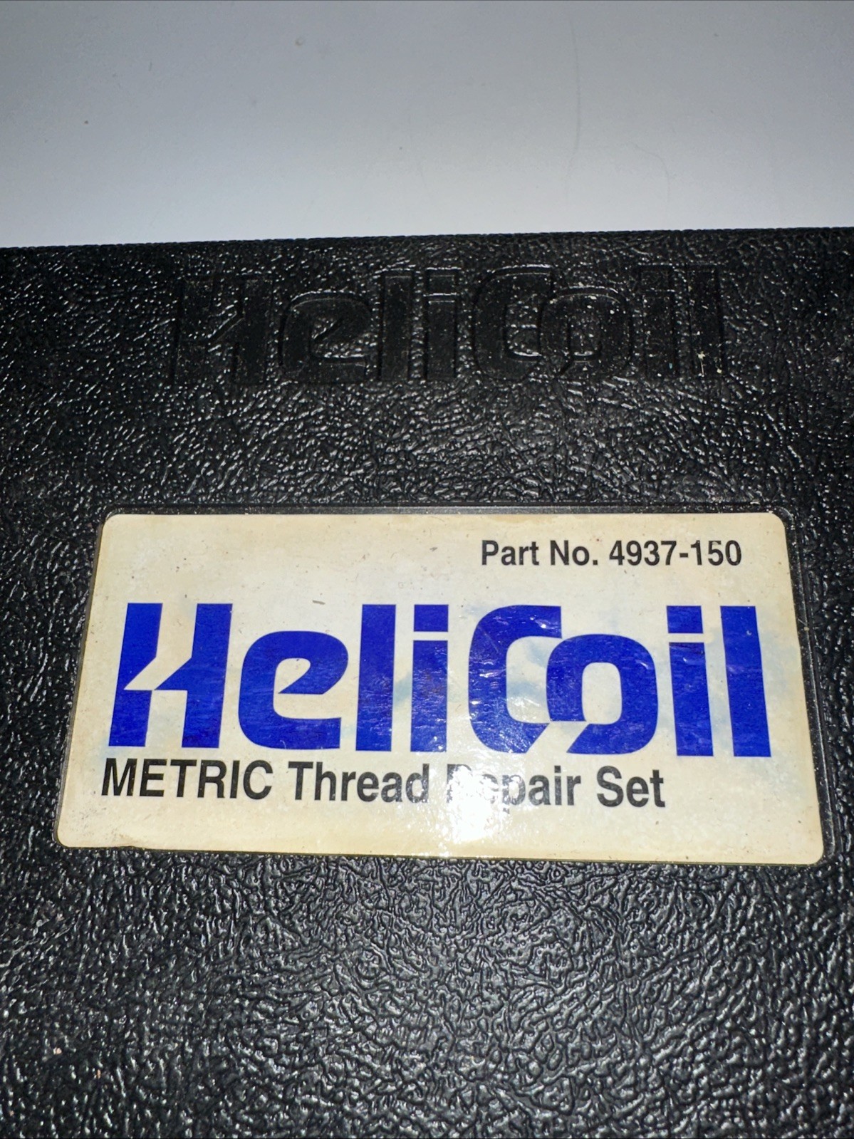 4937-150 Helicoil Metric Master Thread Repair Kit Used See Pictures