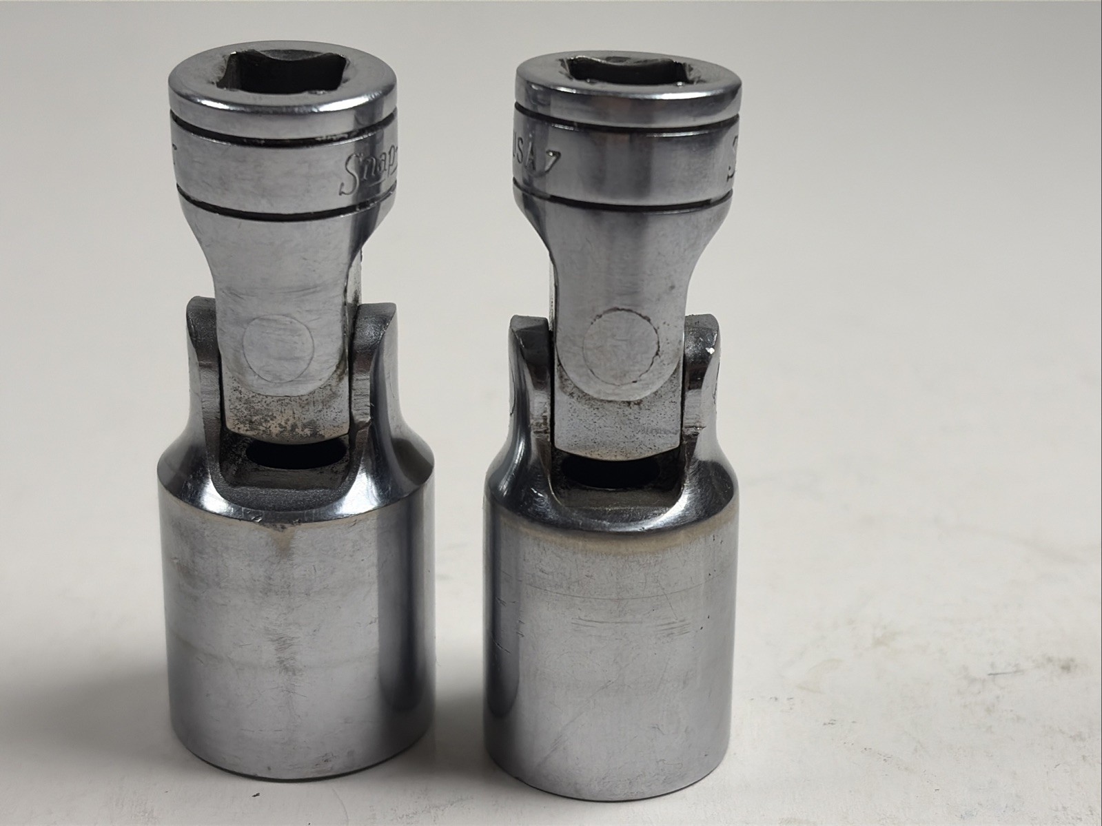 Snap-on FS24 & FS 22 Swivel Sockets 3/8″ Drive 6 Pt Universal Chrome