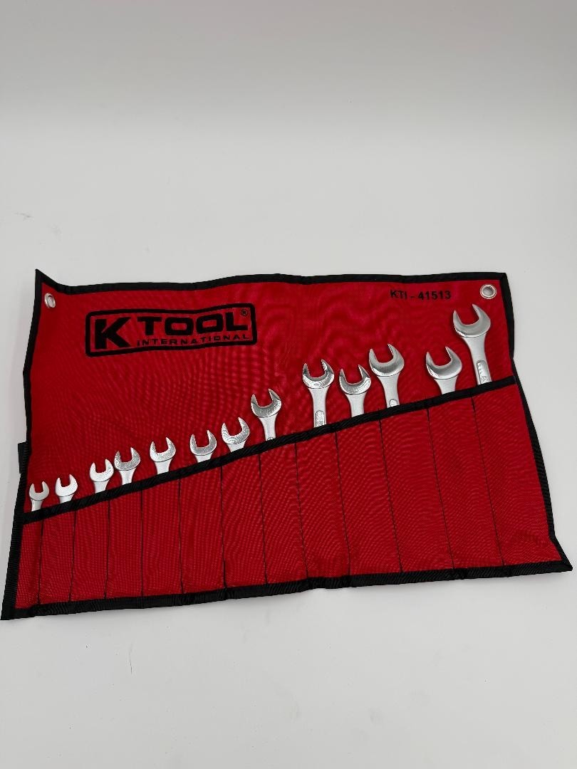 K Tool International KTI-41513 13-Piece Metric Combination Wrench Set