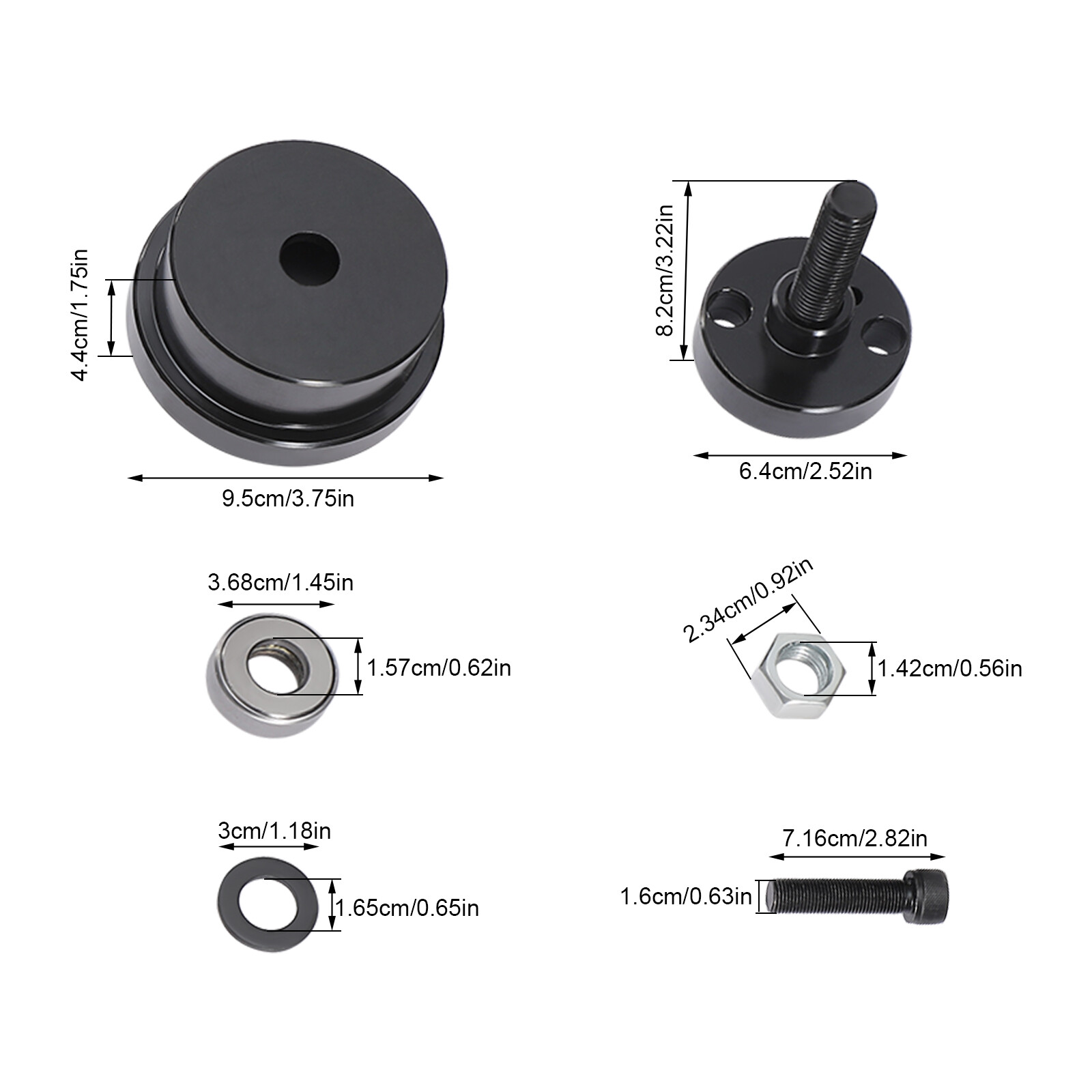 Crankshaft Front Seal Installer Rear Tool Set For Ford 2004-2010 4.5L 6.0L 6.4L
