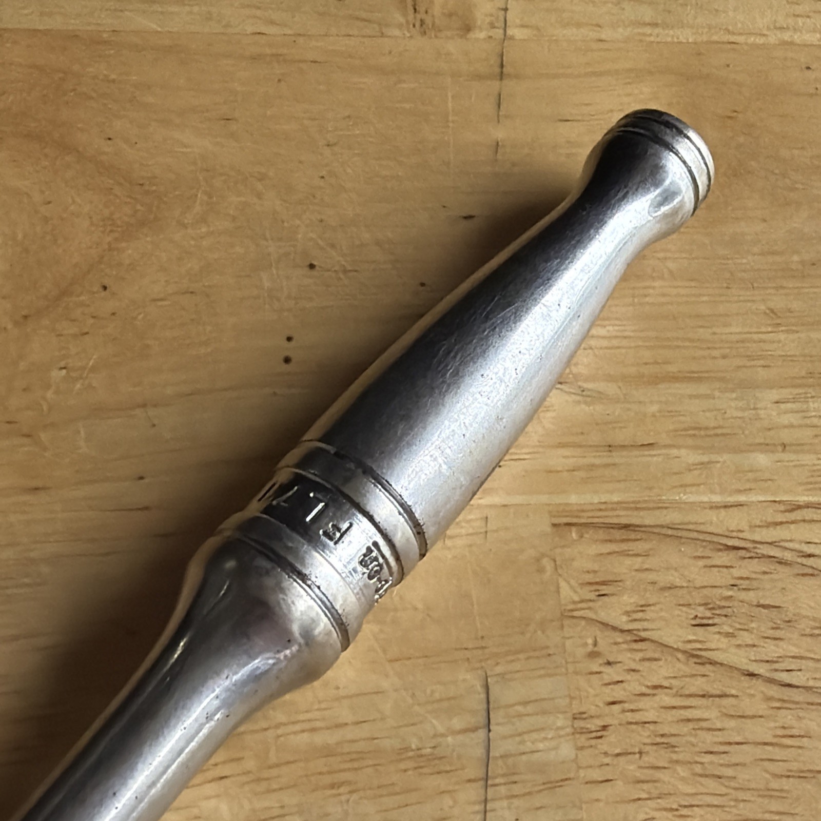 Snap On Tools 10″ Long Ratchet 3/8″ Drive Long Handle FL710B Vtg Made in USA