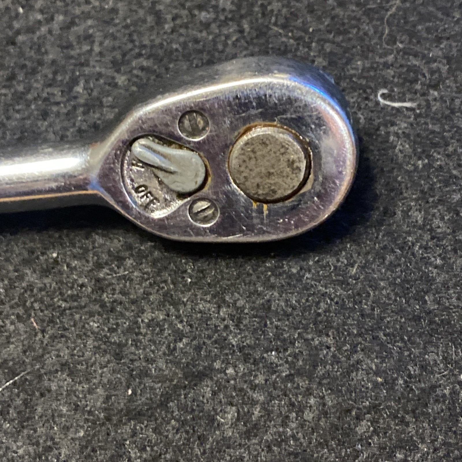 Snap On Tools USA 1/4″ DR Ratchet Socket Wrench Mini 4.5″ Long TM70B