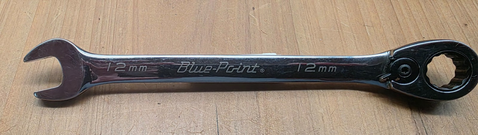 Blue Point Reversible Ratcheting Combination Wrench Metric 8mm-17mm & 1/2″