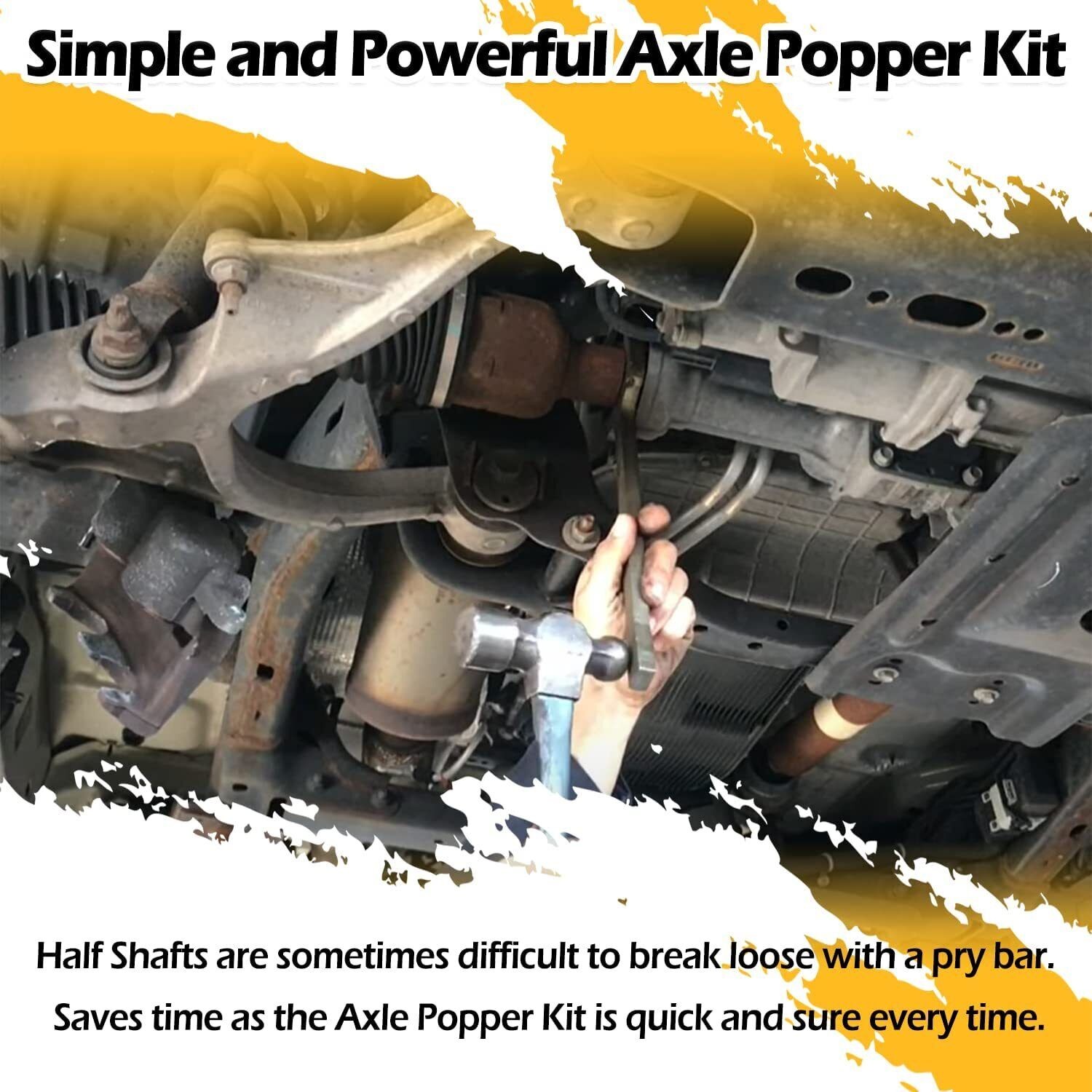 for Front Wheel Drive Vehicles Axle Popper Kit Inner CV Axle Removal Tool 12020