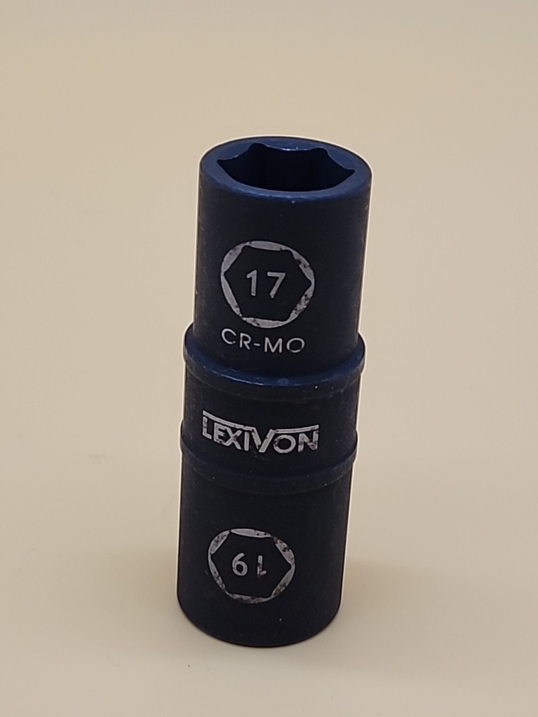 Impact Socket Set Lug Nut Flip Socket Design Metric Cr-Mo 17/19mm