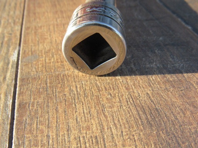 SNAP ON SXK11 1/2″ DRIVE KNURLED CHROME 11″ EXTENSION NEW LOGO SXK 11 II INCH