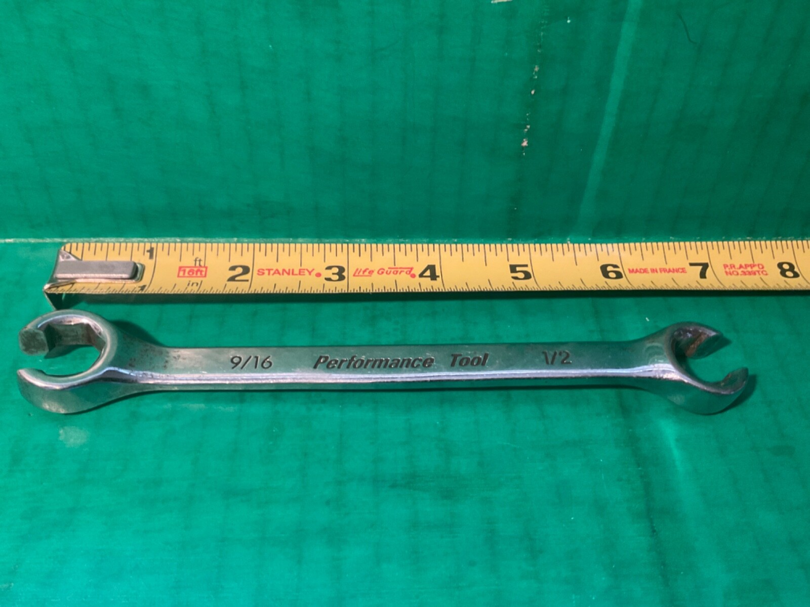 PERFORMANCE TOOLS – SAE Flare Nut Wrench 1/2” & 9/16” W30403