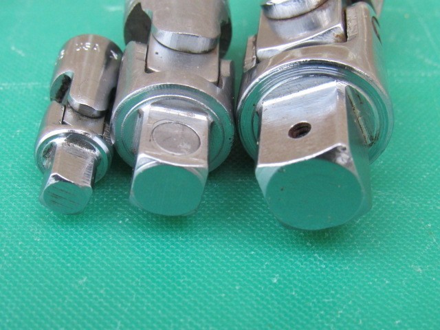 SNAP ON 103UFTS 1/4″ 3/8″ 1/2″ 3 PIECE UNIVERSAL SWIVEL JOINT SET TMU8 FU8A S8