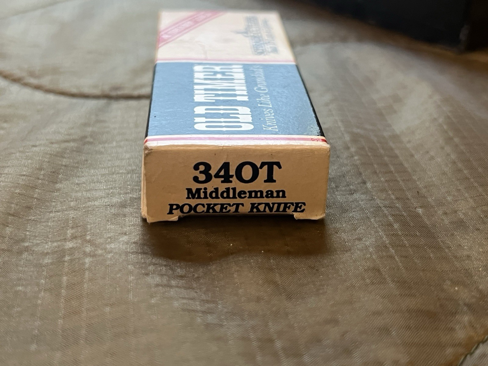 Vintage Snap-on HS50 Hand saw Set – old logo Orange – Schrade Old Timer 340 T