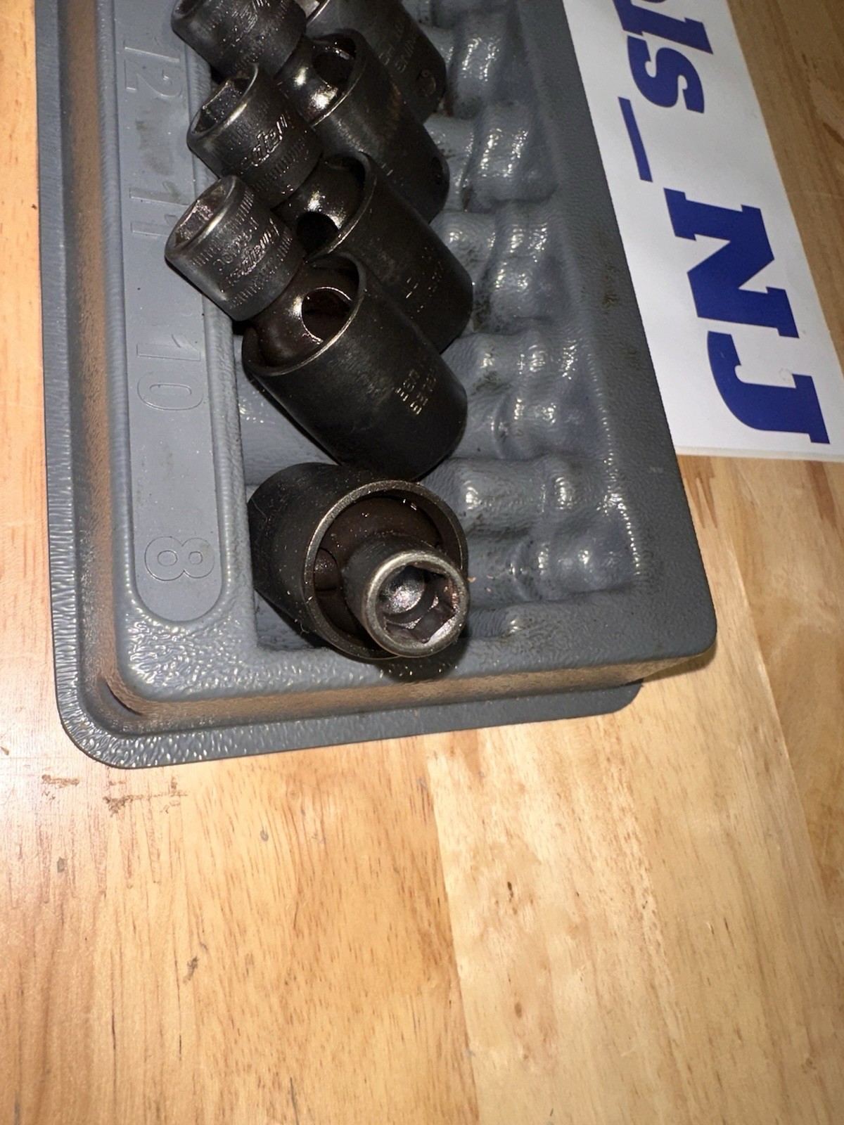 Snap-on™ 212IPFM 3/8″ Drive 8 to 21 mm 6-point Impact Swivel Socket Set