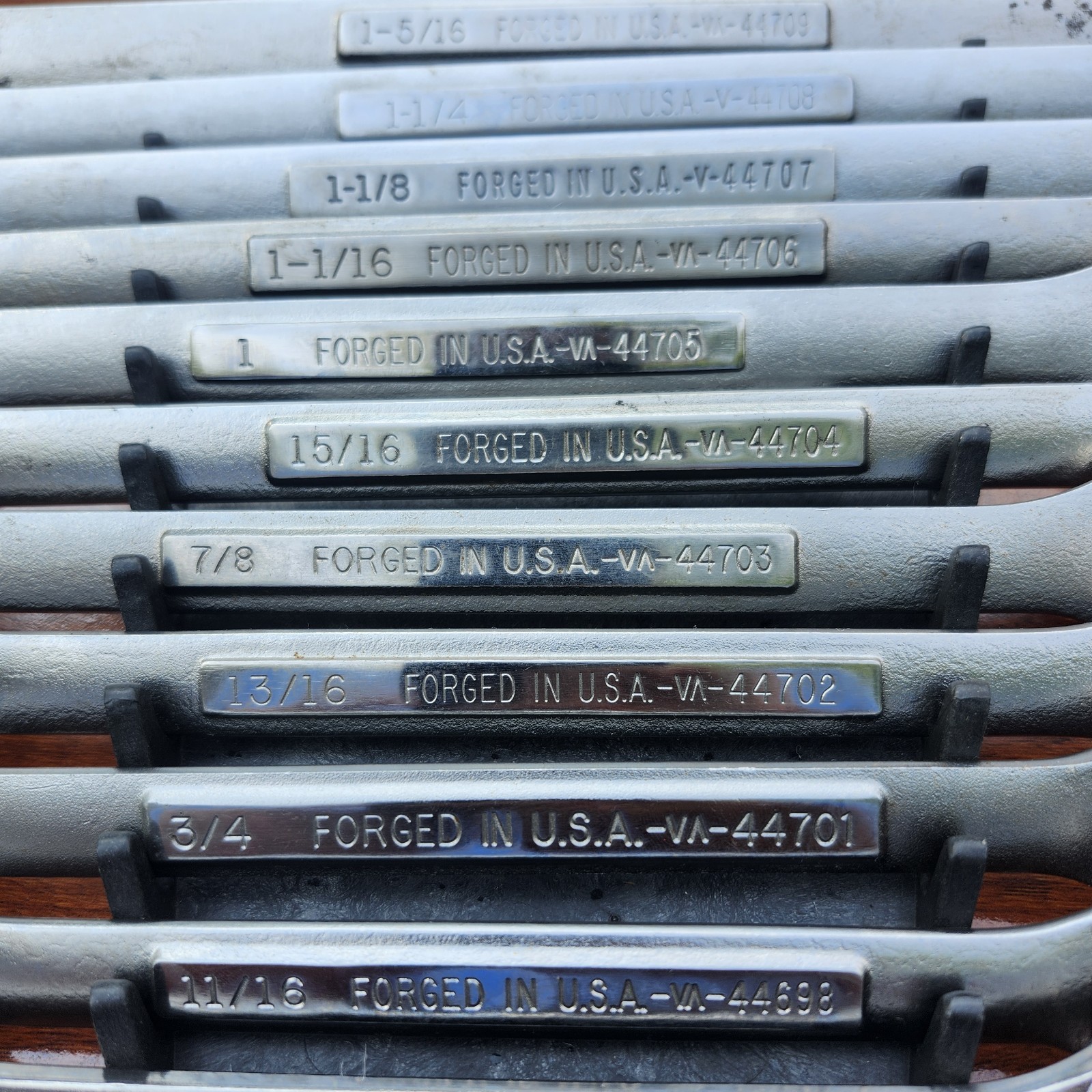 Craftsman SAE Combination Wrench Set USA 12 Point 1/4″ – 1-5/16″ 18 Tools Used