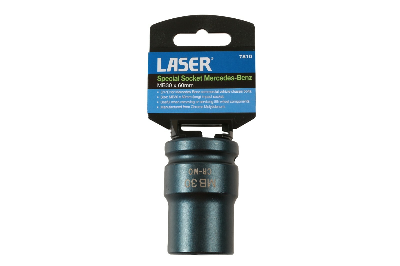 Laser 7810 3/4″ Drive Special Socket Fits Mercedes-Benz MB30 x 60mm