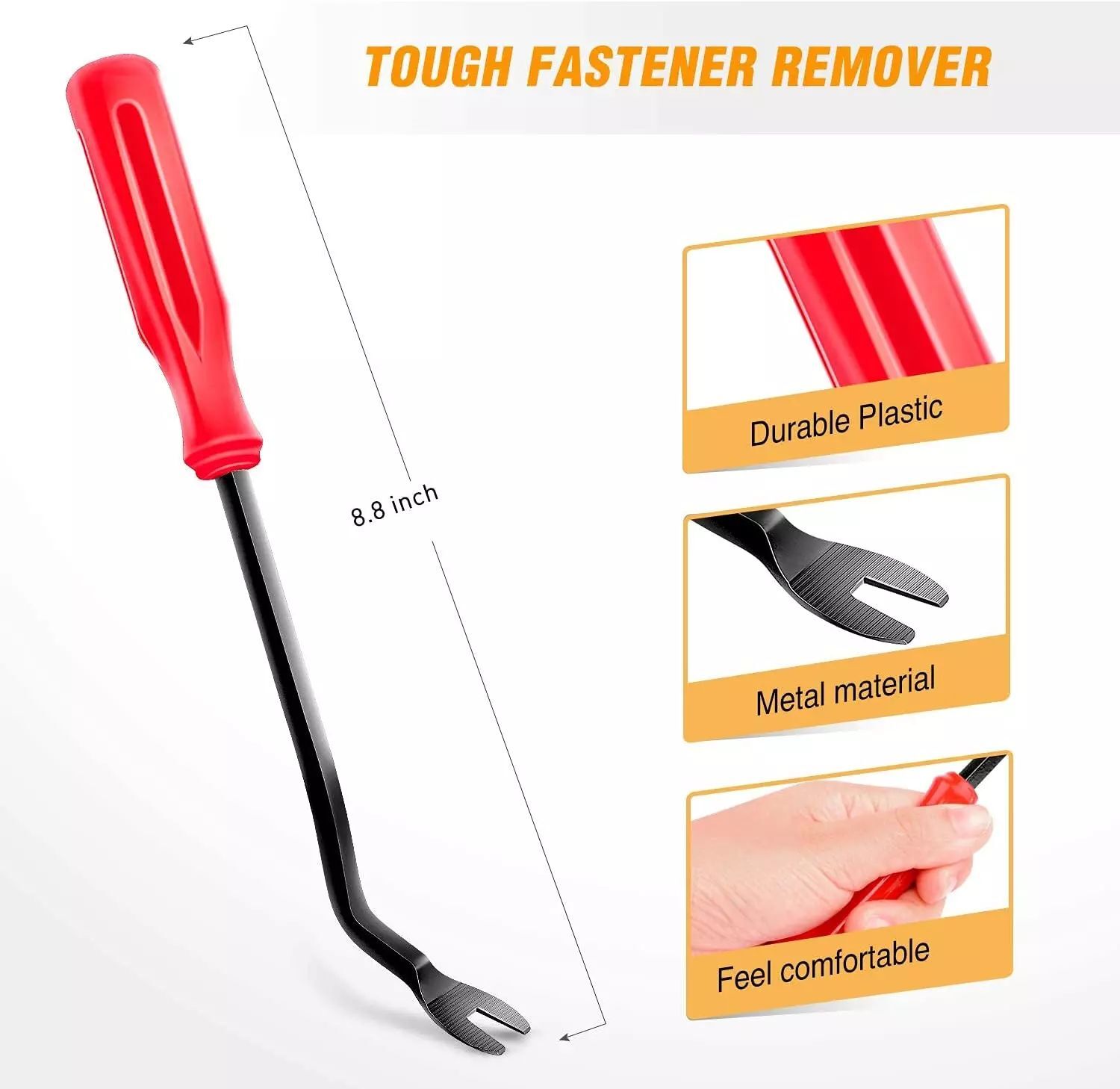 BDFHYK 5Pc Auto Clip Pliers Set Fastener Remover Car Trim Rivet Removal Pry Tool