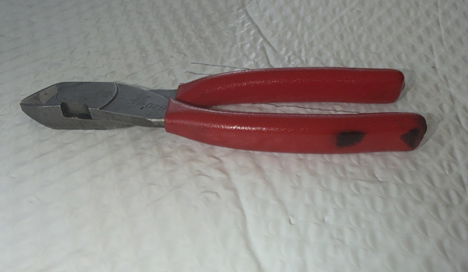 Snap-On 87CF Diagonal Power Edge Pliers Diagonal Cutter 7.5″ Used
