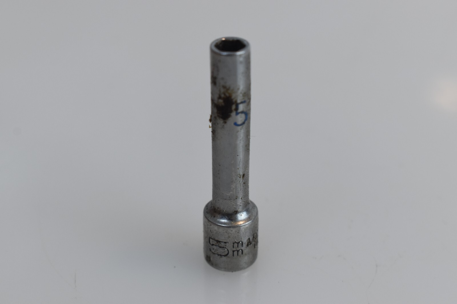 Matco Tools USA AD5M6A 5mm Metric Deep Socket 1/4″ Drive 6 Point Chrome Finish