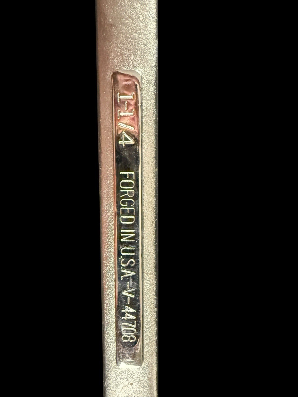 Craftsman 1-1/4 Drive Combination Wrench V-44708 Made In USA Nice!
