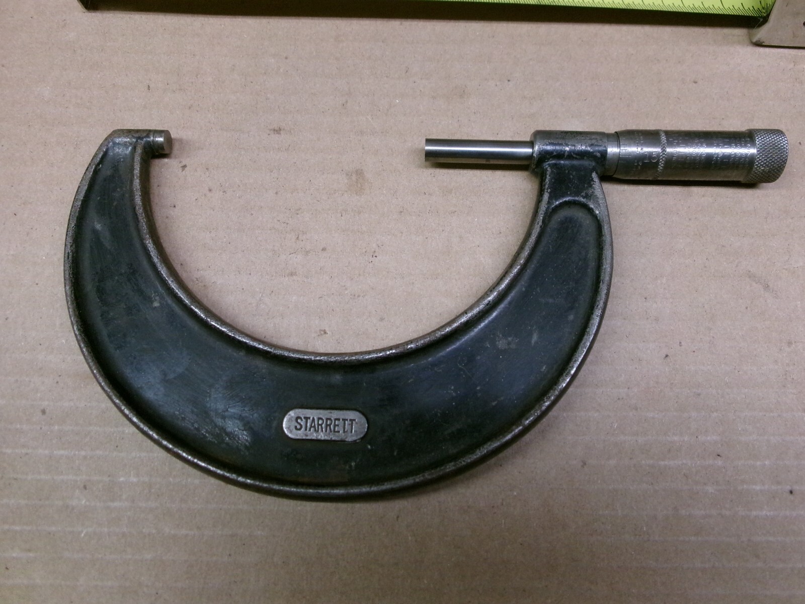 Vintage Starrett USA 3″ – 4″ Micrometer No 436