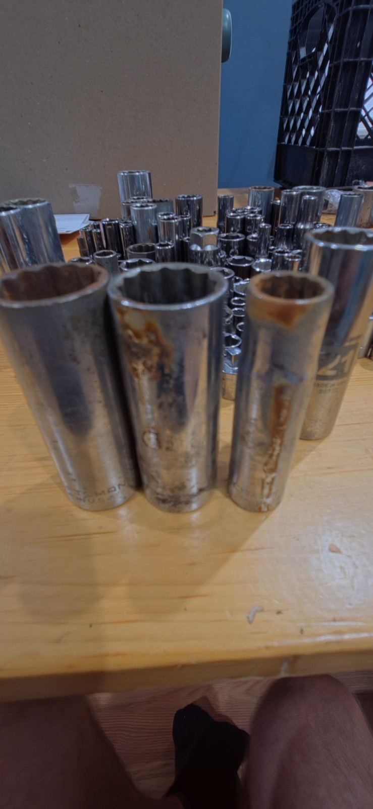 Lot Of 154 Craftsman Sockets, Standard And Metric, Vintage And Modern.