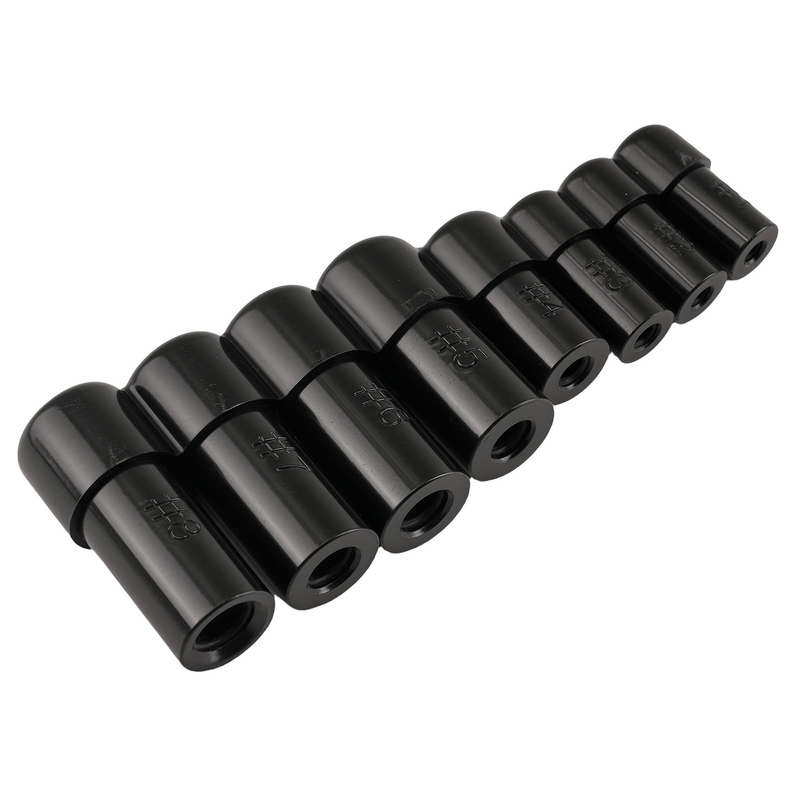 8X Tap Socket 70500 Set for Standard Metric Thread 1/8-1/2in NPT Tap Drive New