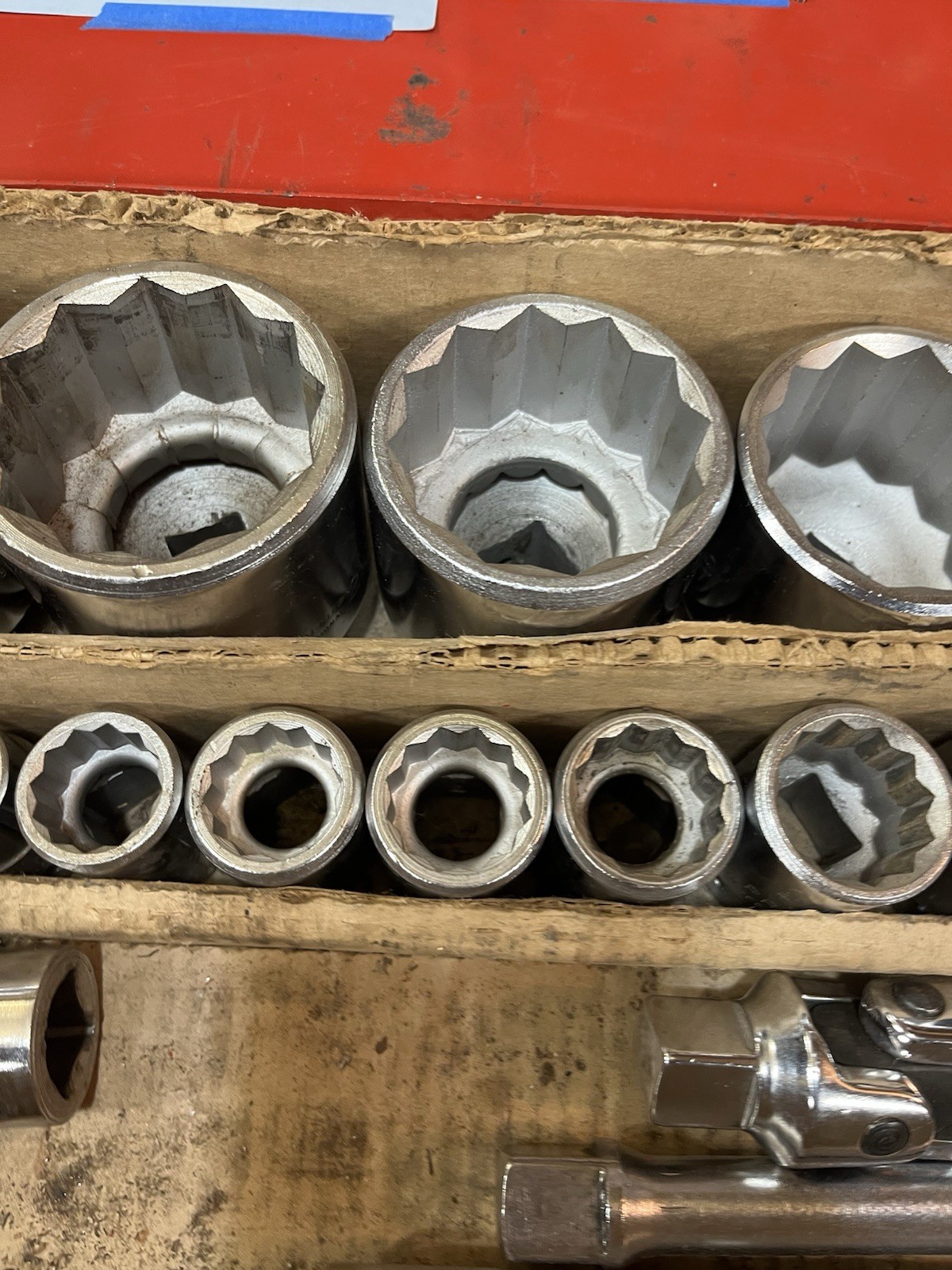 Proto 3/4” Socket Set 29 pcs In Metal Case