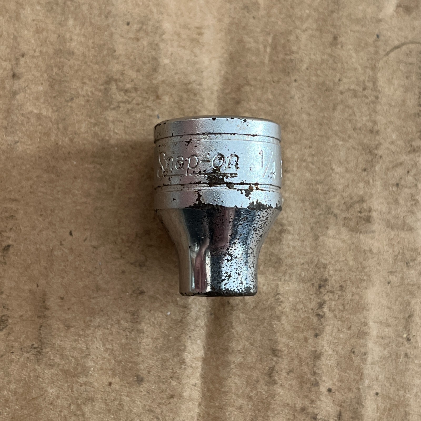 Snap On 1/4″ FS081 3/8″ Drive 6 Point Shallow Socket USA