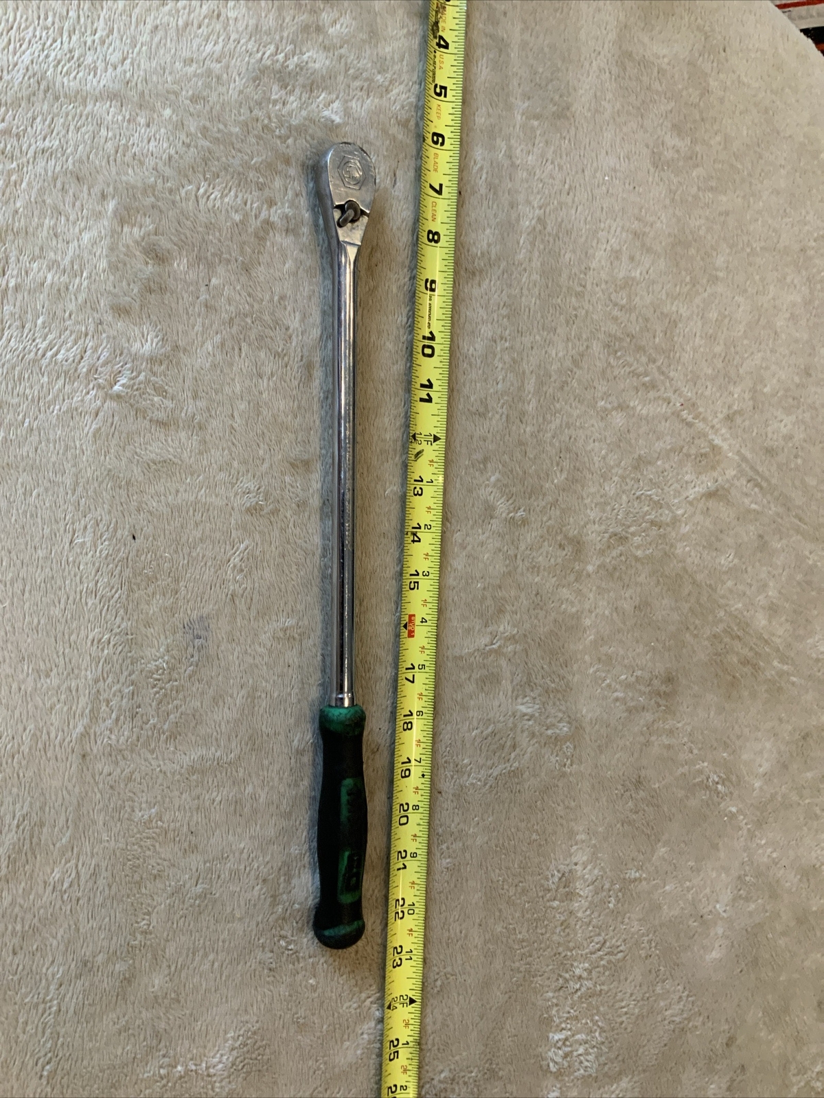 Matco Bfr158g Long Ratchet, 3/8””drive, Green, Used…