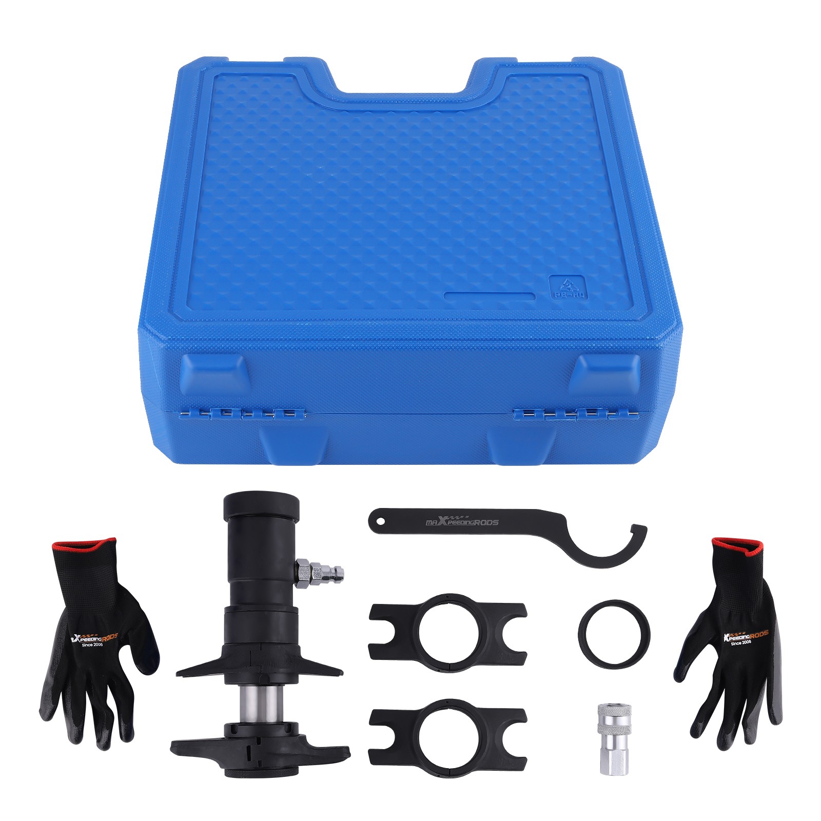 4.5T Pneumatic Hydraulic Ball Head Remover – Adjustable Jaws, For Mercedes et al