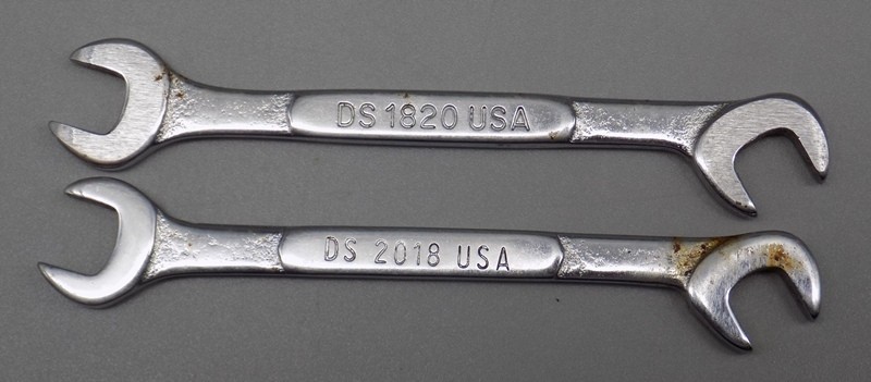 5 Snap On Ignition Wrenches Open End DS2224 DS1820 DS2018 DS1516 DS161 Tools