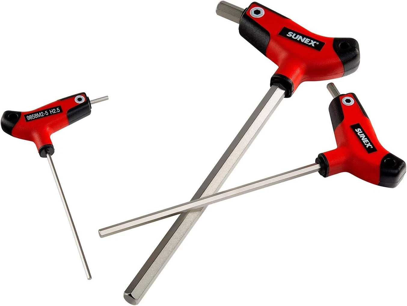 Sunex 9858M 8-Piece T-Handle, Hex, Metric Hex Key