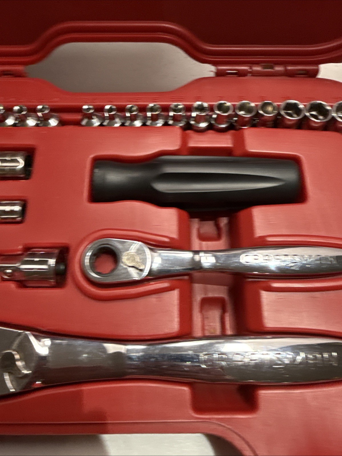 Sears CRAFTSMAN 51 Piece Max Axess Pass Thru Mechanic’s Tool Set 29309 COMPLETE