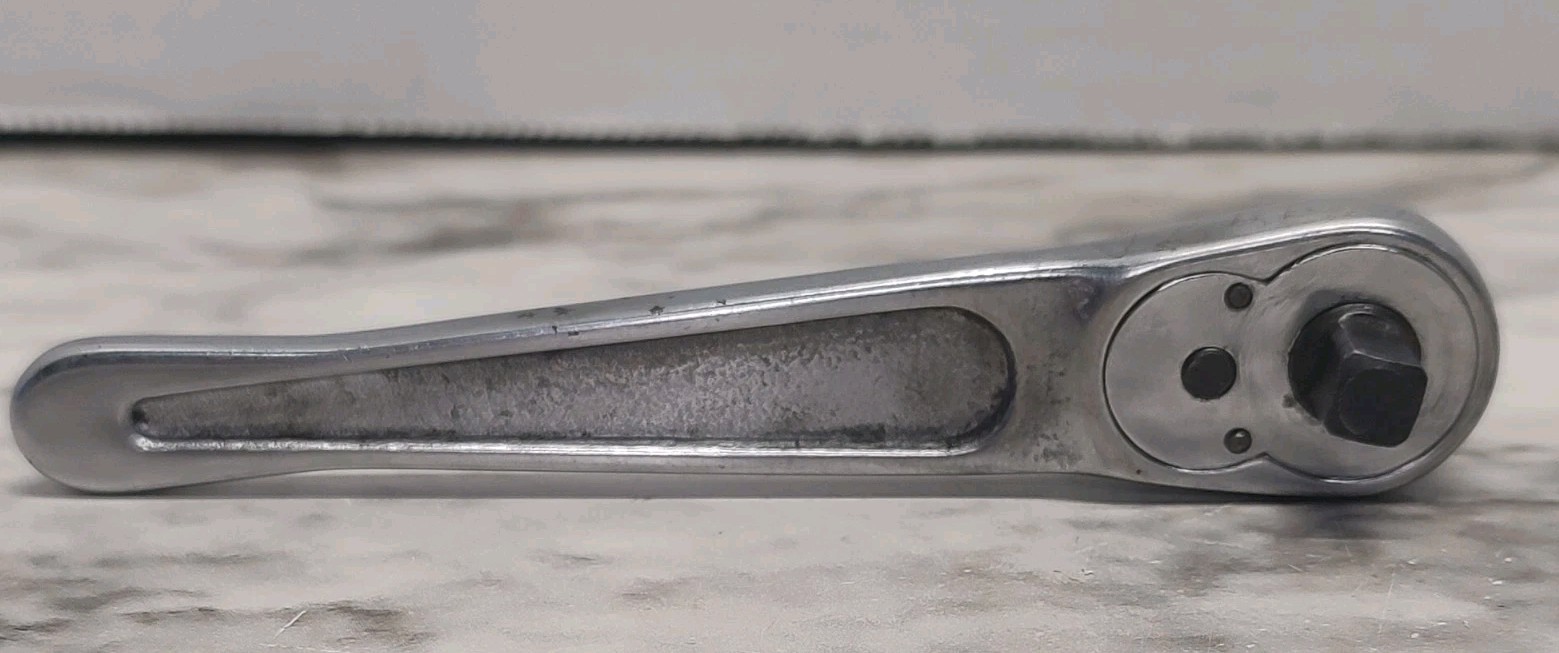 Snap-On MV71 1/4″ Drive Ratchet USA Made – Smooth Action – Tested & Working