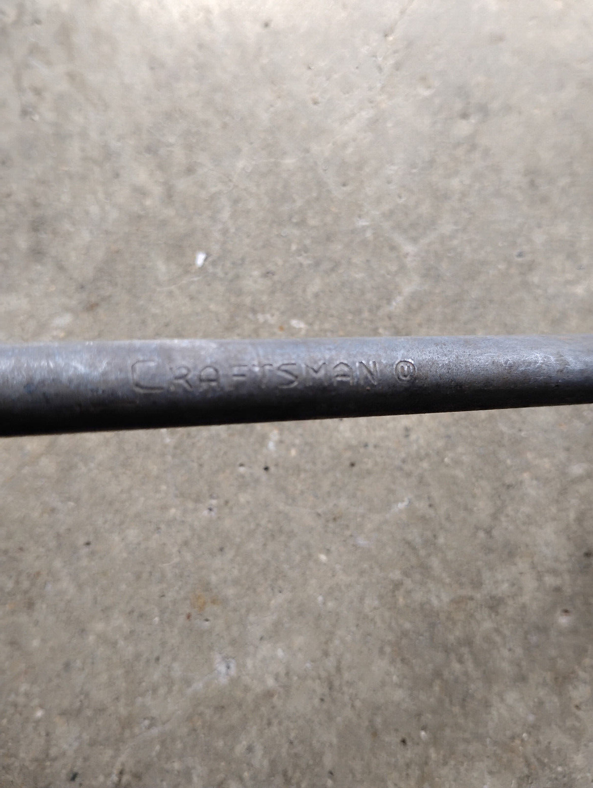 Vintage Craftsman Circle U 3/8″ Drive Sliding T-handle Socket Breaker Bar 7.25″