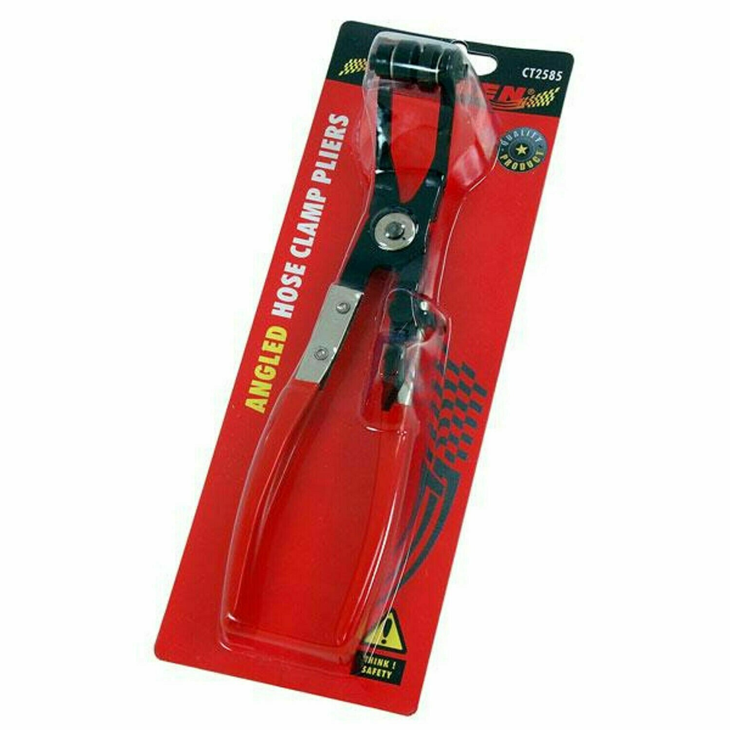 220 mm Angled Hose Clamp Clip Pliers – for fuel & coolant pipe spring clips NEW