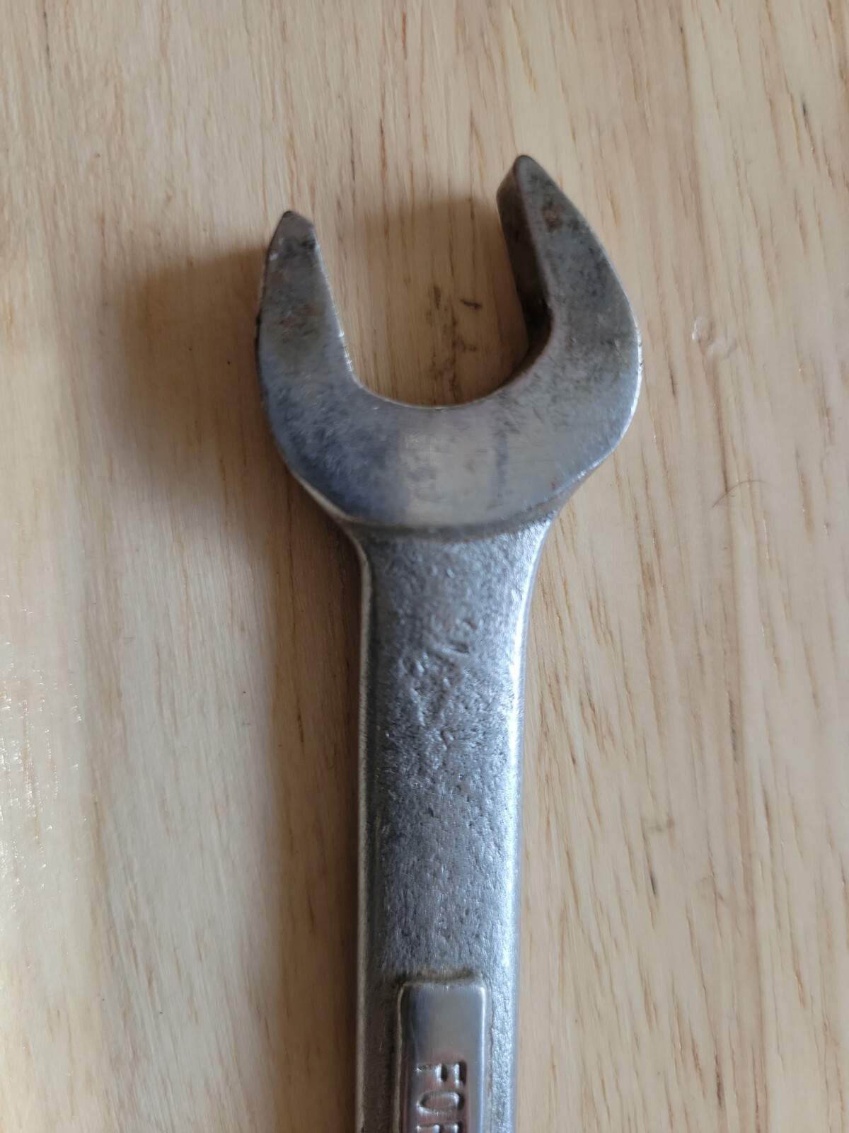 NICE VNTG CRAFTSMAN V 44507 USA MADE 13MM X 15MM OPEN END WRENCH GREAT CONDITION
