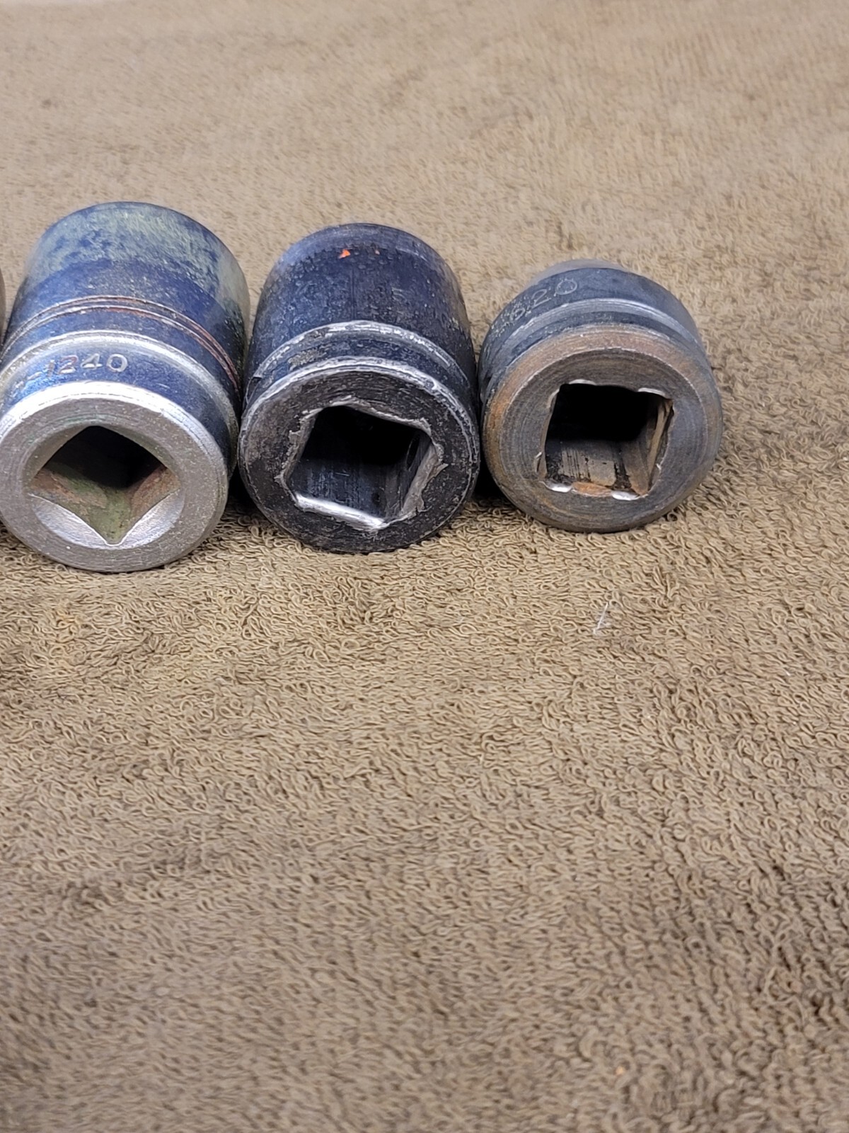 4 Williams Sockets H-1248 3/4″ Drive Sae 1-1/2 1-1/4 15/16 5/8 Set USA