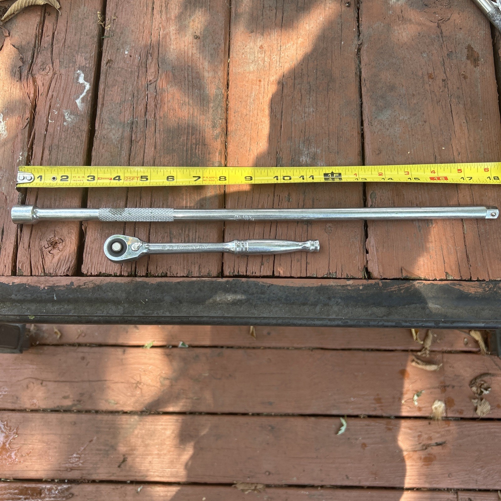 Performance Tools-3/8 drive ratchet and extension