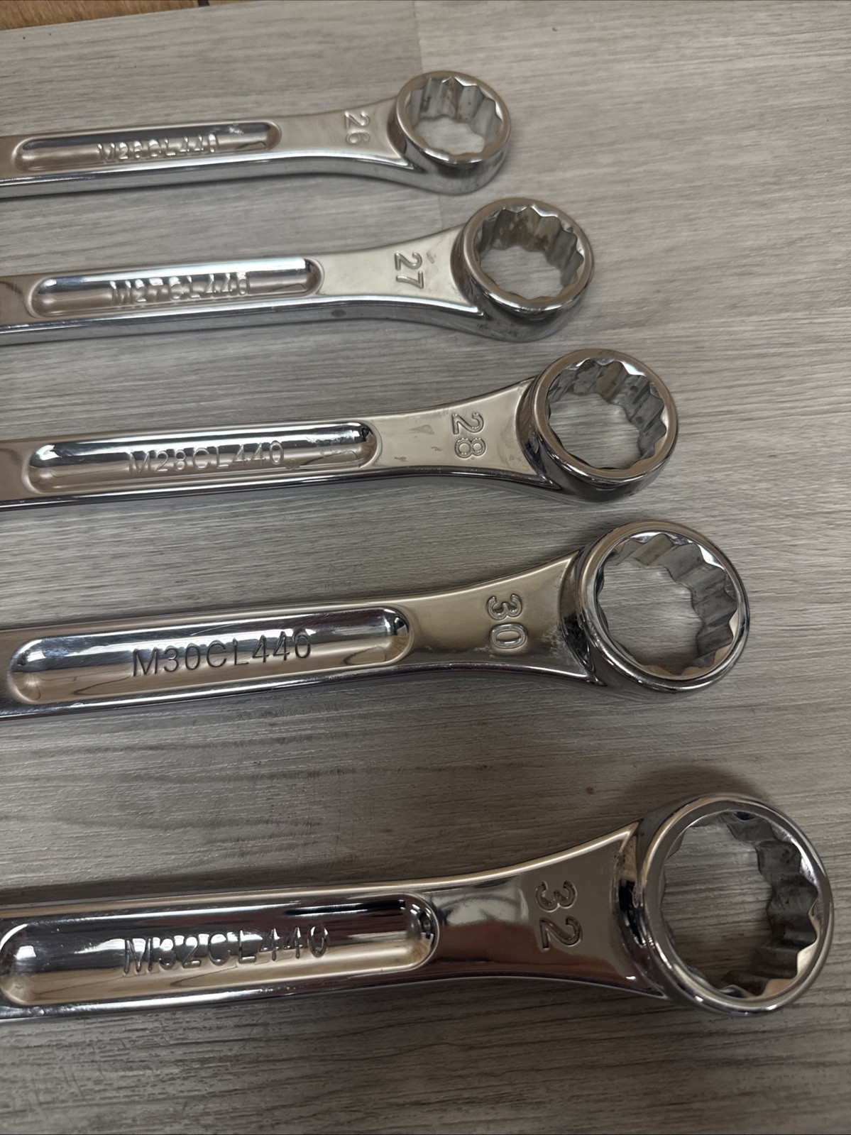 Mac – 5 Piece Wrench Set – 26mm-32mm