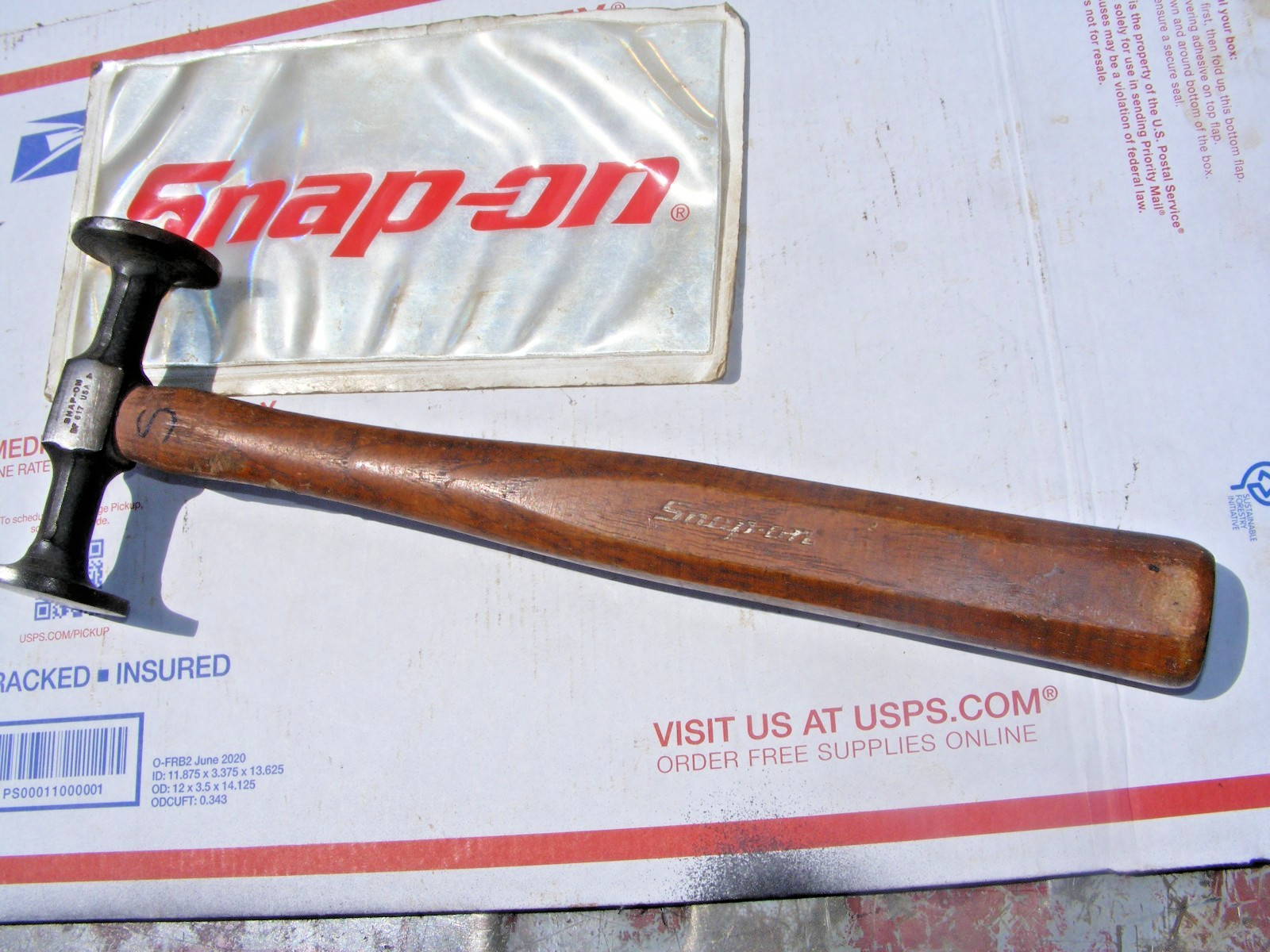 Snap on Auto Body Shrinking Hammer BF617