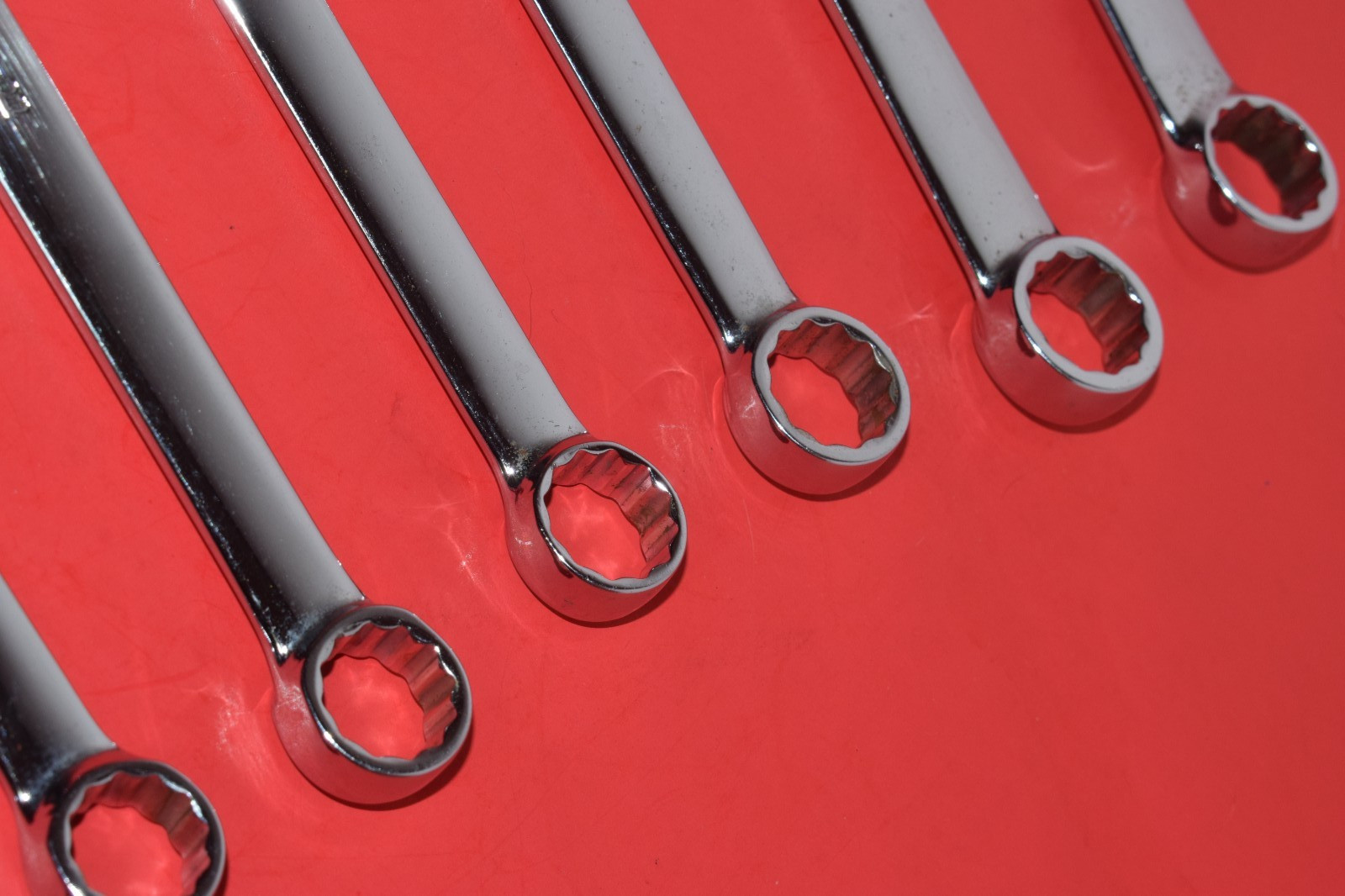 NICE Snap-On 12pc Metric 12 Point Flank Drive Combination Wrench Set 10 – 21mm