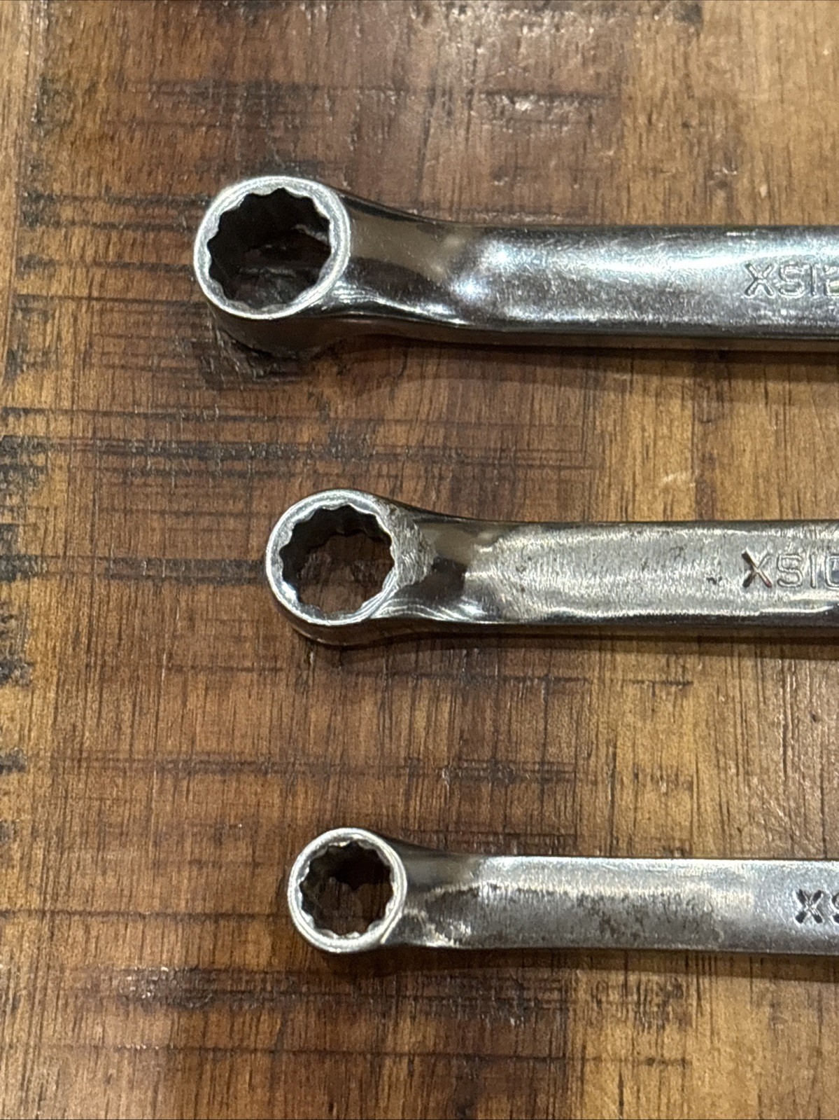 Snap-On Double Box End Wrenches 5/16 X 3/8, 7/16 X 3/8, 5/16 X 1/4 12pt SAE USA