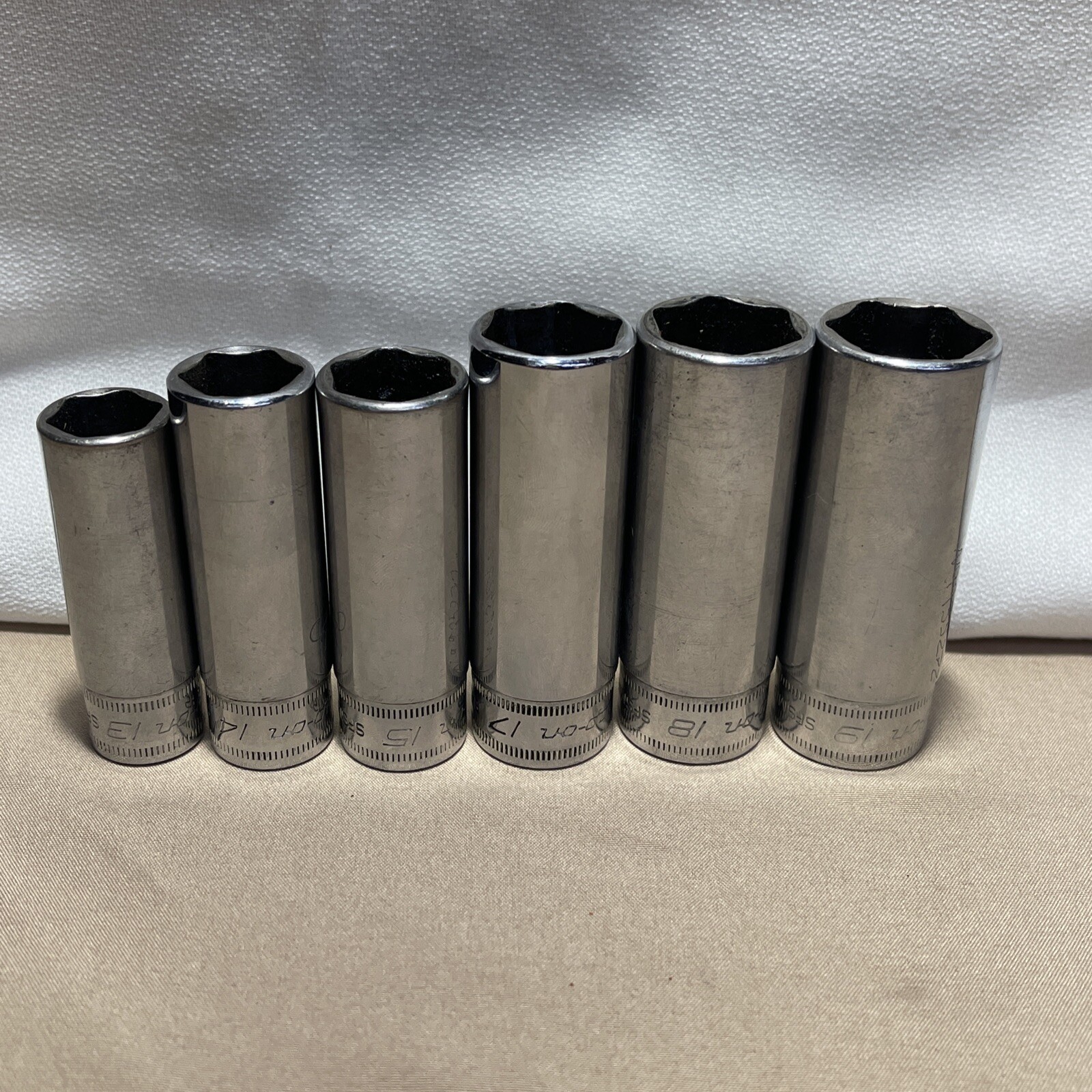 Snap On SFSM13 13” SFSM14 14” SFSM15 15” SFSM18 18” SFSM17 17” SFSM19 19” SET