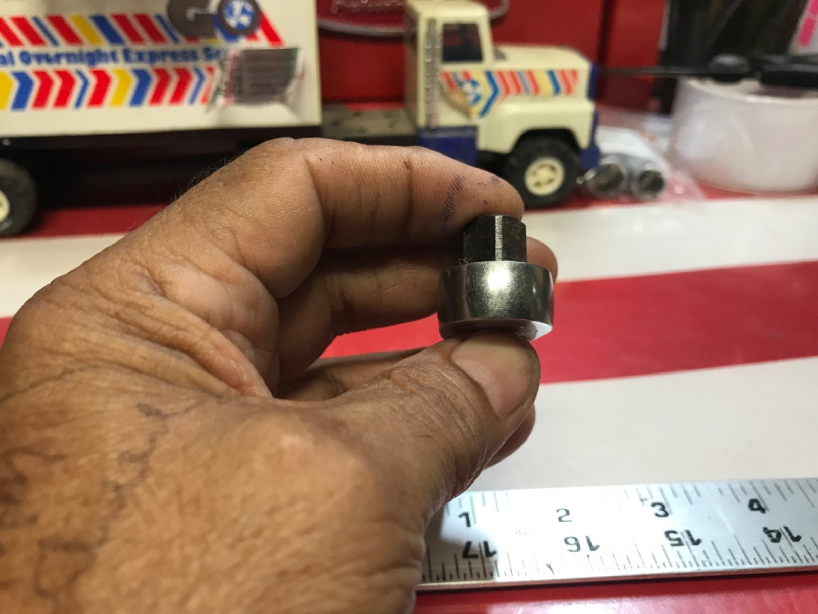 Snap on ratchet stubby 3/8” drive modified OXOX