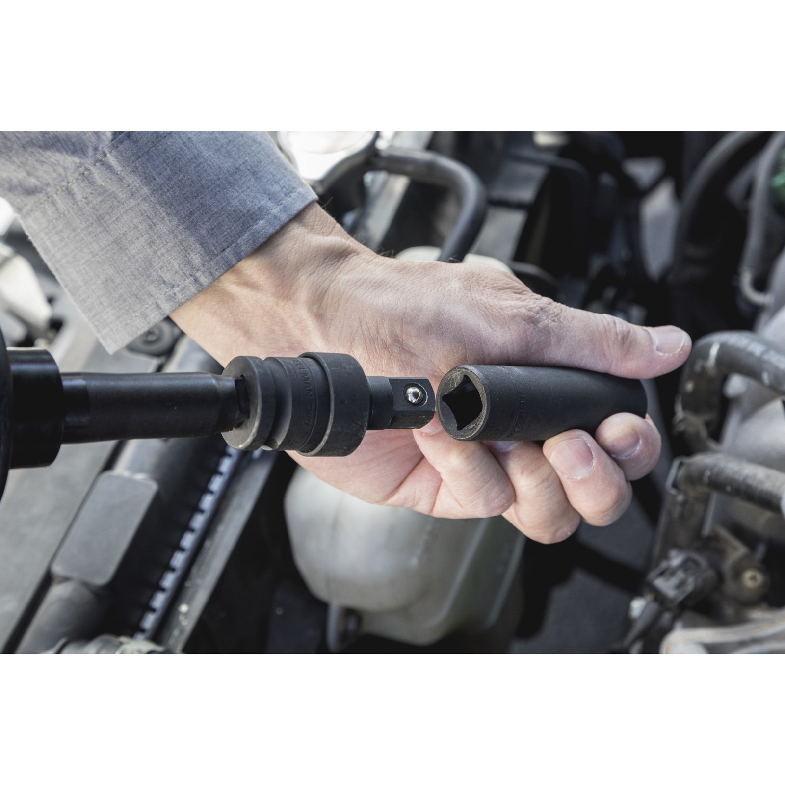 Steelman 1/2in. Drive Impact Universal Swivel Joint Adapter 78243
