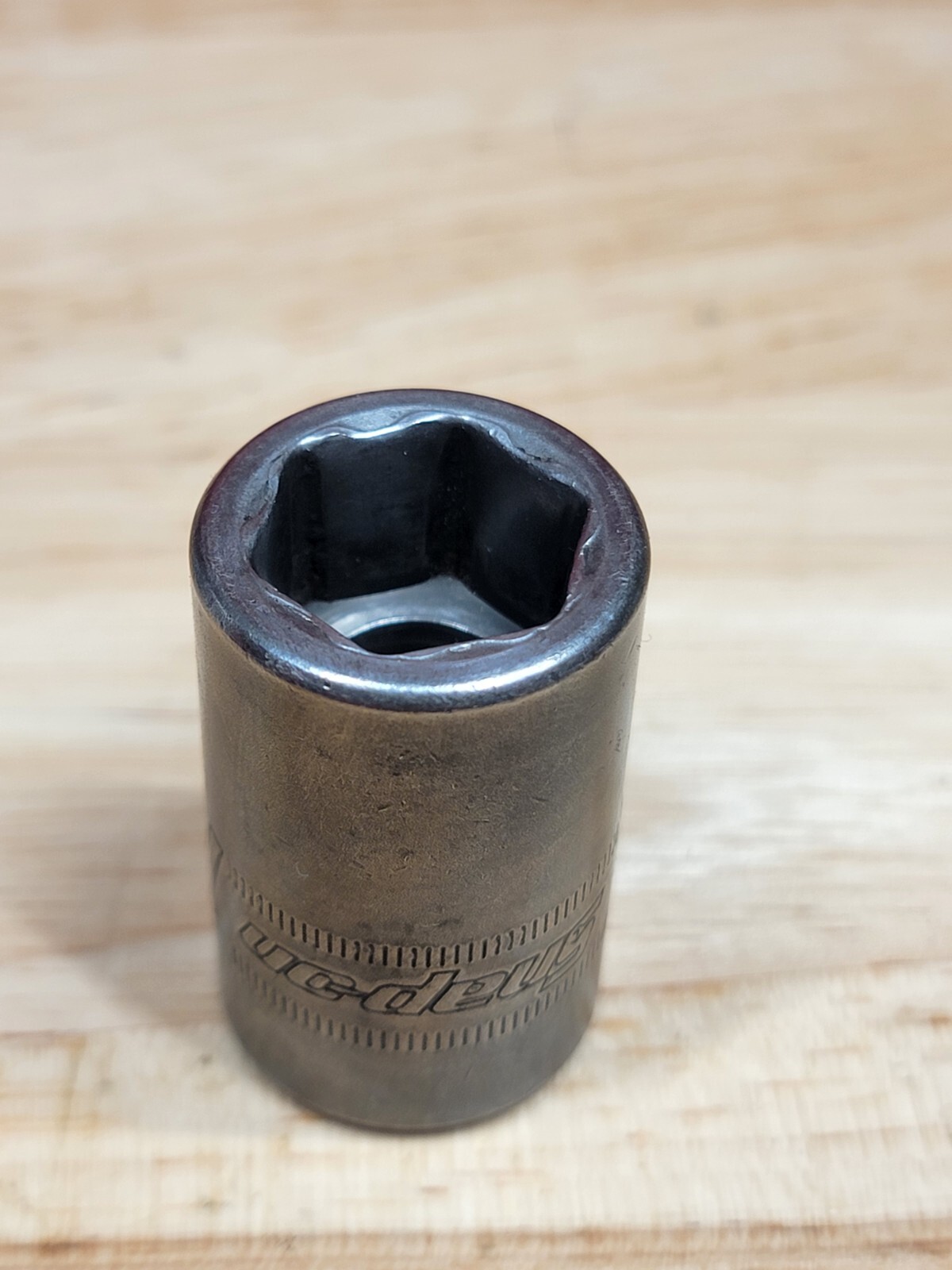 Snap-on Tools IMM150A 15mm 1/2″ Drive 6-Point Shallow Impact Socket