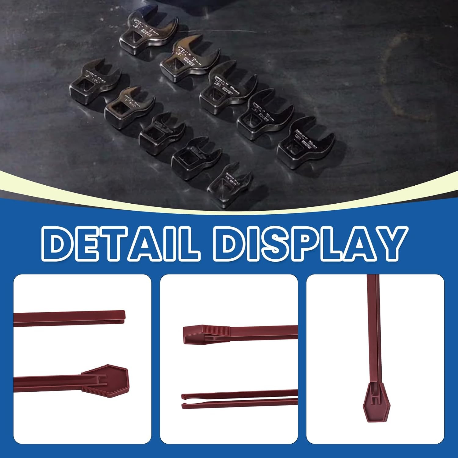 A277 3/8″ Drive Crowfoot Wrench Holder For Snap On Drive Crowfoot Wrenches 1Pair
