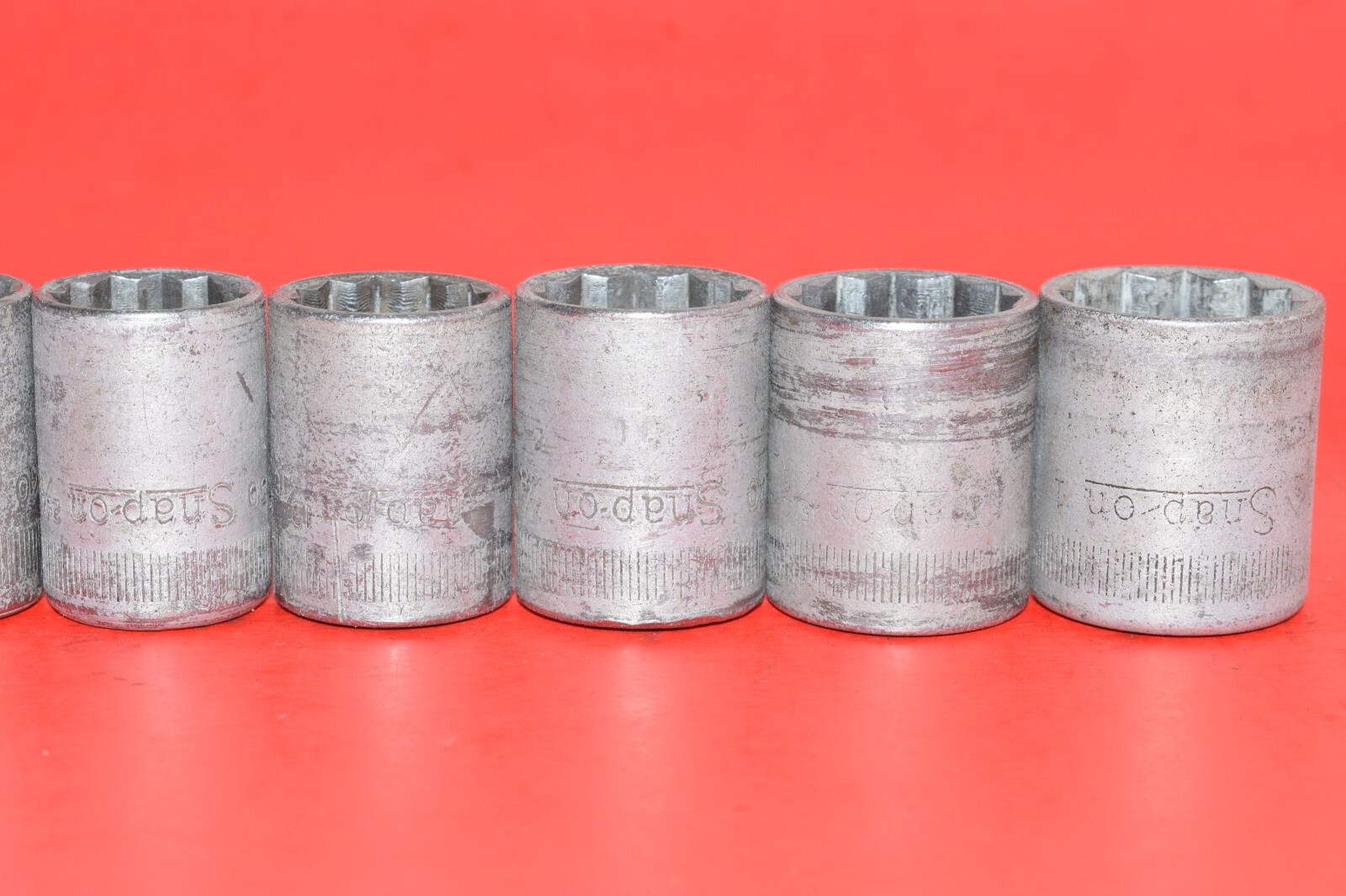 RARE COLLECTIBLE Snap-On 1/2″ Drive 1930 – 1931 Captive Plug Ratchet Socket Set