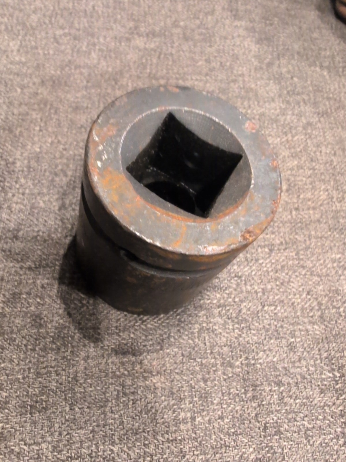 NOS Armstrong 22-436 4 Point SQUARE 1-1/8″ Shallow Impact Socket 1″ Drive USA